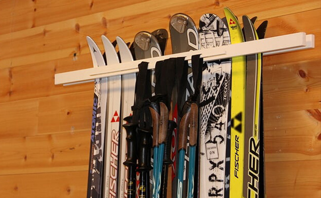 Ski lagringssystem